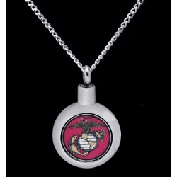 US Marine- Stainless Steel with Chain US Marine- Stainless Steel with Chain