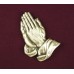 Praying Hands - Bronze Urn Applique