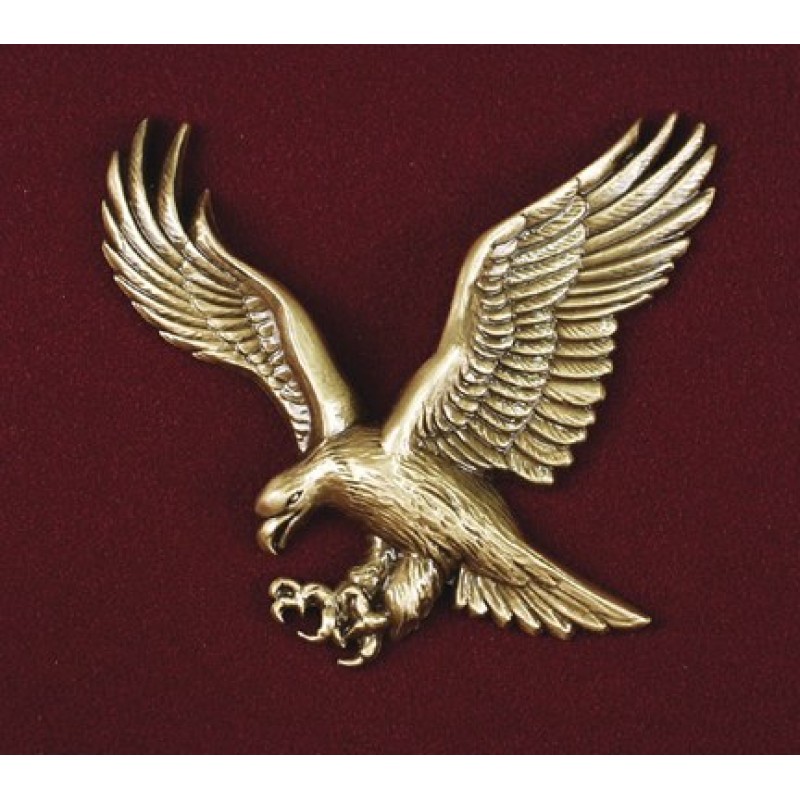 Bright Gold American Eagle, Urn Applique