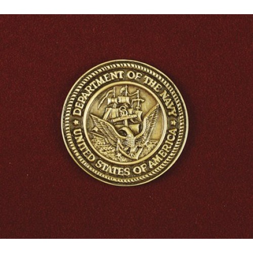 Navy, Urn Applique 3 inch