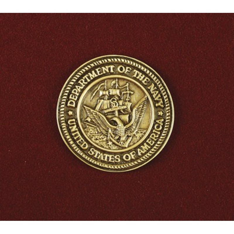 Navy, Urn Applique 3 inch