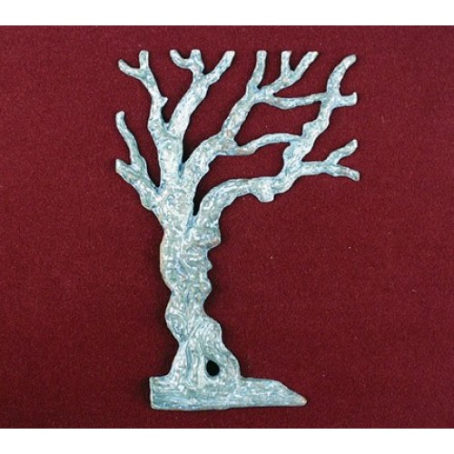 Tree of Life Urn Applique (Silver)