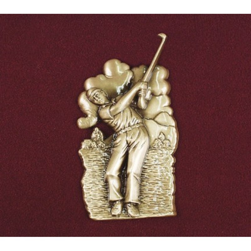 Tee Time (Golfer), Urn Applique
