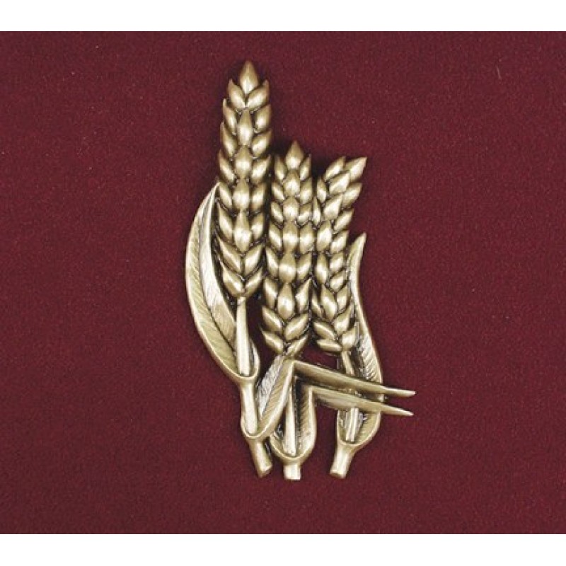 Three-Stem Wheat, Urn Applique