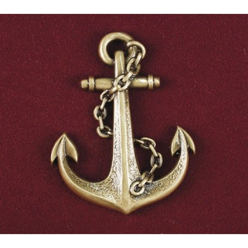 Nautica Anchor, Urn Applique, Bronze