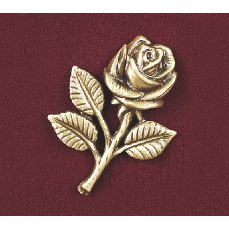 Small Rose, Urn Applique
