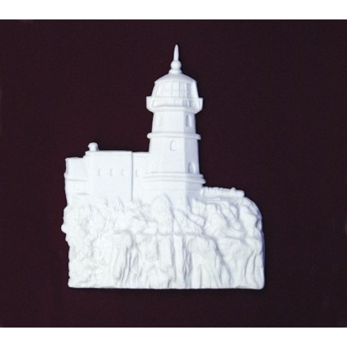 Cliffside Lighthouse Marble Applique