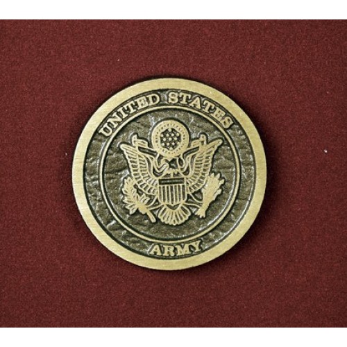 Army Medallion, Urn Applique 2 inch