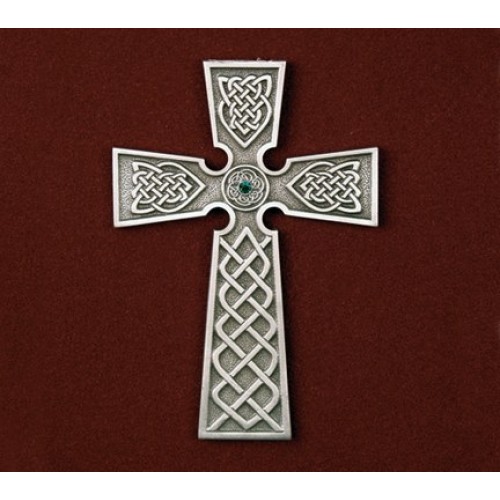 Irish Cross with Stone