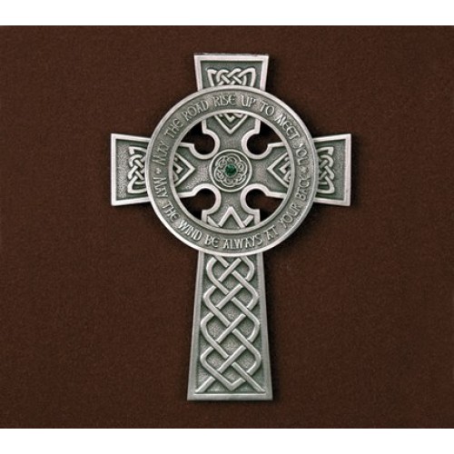 Irish Cross with Blessing