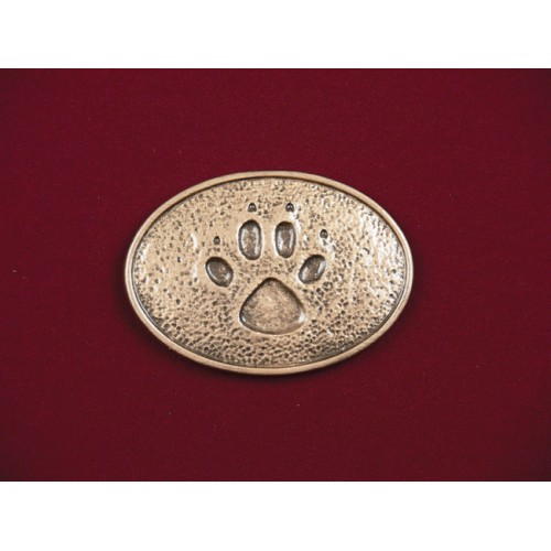 Cat Paw – Bronze Pet Urn Applique
