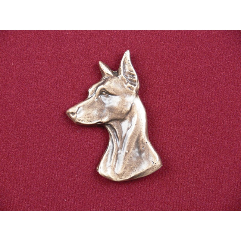 Doberman Pet Urn Applique