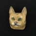 Maine Coon (Brown)  3D Pet Head Cremation Urn Applique Maine Coon (Brown)  3D Pet Head Cremation Urn Applique