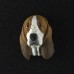Basset Hound 3D Pet Head Cremation Urn Applique Basset Hound 3D Pet Head Cremation Urn Applique