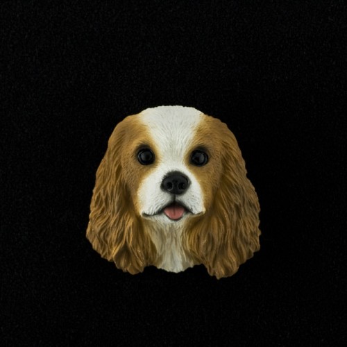 Cavalier King Charles 3D Pet Head Cremation Urn Applique