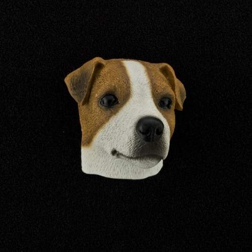 Jack Russell Terrier (smooth) 3D Pet Head Cremation Urn Applique