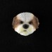 Shih Tzu (sport cut) 3D Pet Head Cremation Urn Applique Shih Tzu (sport cut) 3D Pet Head Cremation Urn Applique