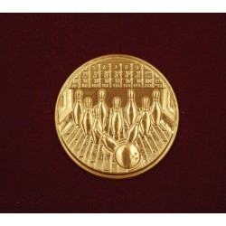 Bowling Goldtone Stamped Bowling Goldtone Stamped