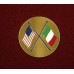 Crossed American/Italian Flags