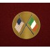 Crossed American/Irish Flags Crossed American/Irish Flags