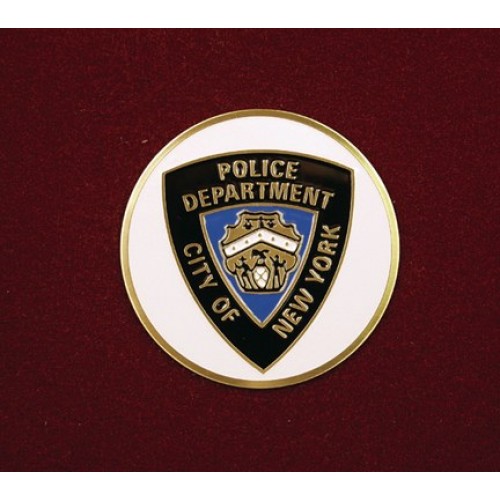 NYC Police Department, Urn Applique