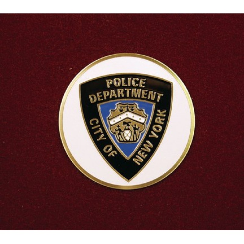 NYC Police Department, Urn Applique
